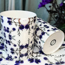 Evon blue Stirlingia Mug Set of 6. An electric blue preserved Stirlingia design. Elegant, unique Coffee mugs.
