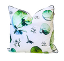 Evon Blue Velvet Cushion and Cushion Covers. A stunning and elegant, cushion and cushion cover design. We set this on a velvet canvas for a complete cozy, luxurious furnishing.
