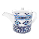 Savanna Blue bone China teapot.
