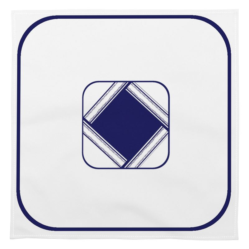 Table Napkins Evon Blue Stirlingia