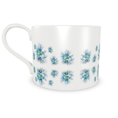 Evon Blue coffee cup and saucer