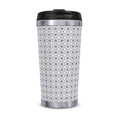 Thermal Flask White and Blue