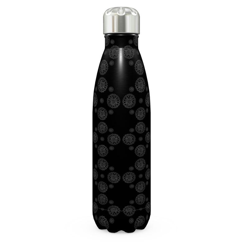 Thermal Bottle Stainless Steel Black and Grey