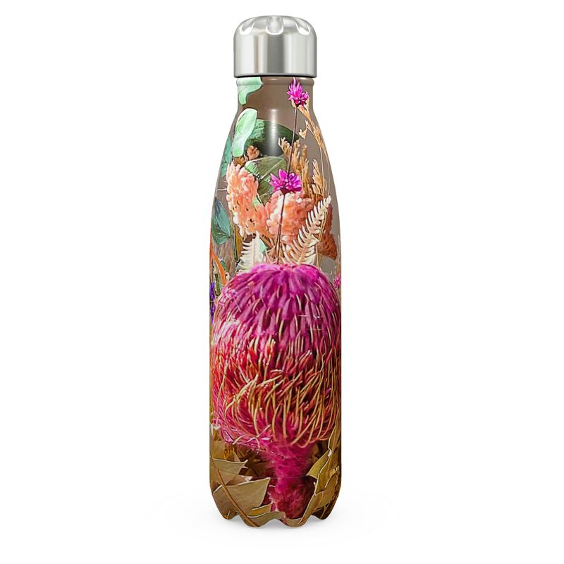 Thermal bottle stainless Steel Whimsy Pink Floral