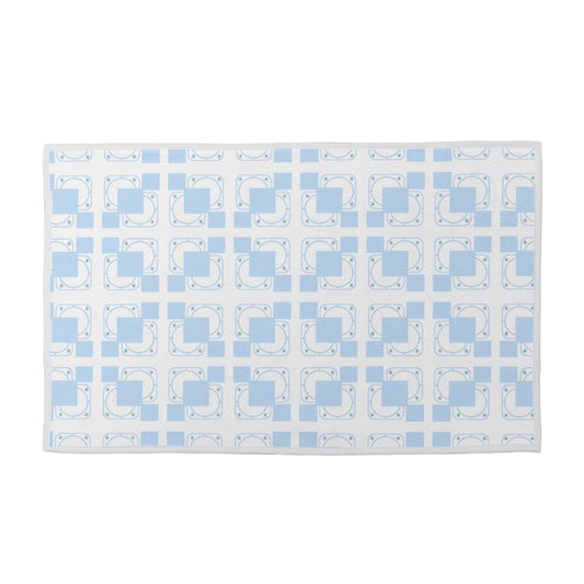 Evon blue Towel set