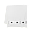 Strip Towels Black and White Diamond Set