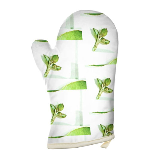 Gumleaf Green Oven Gloves . Stunning Kitchen Accessories 