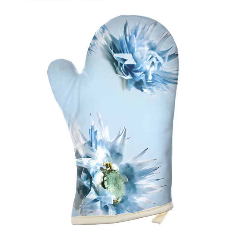 Oven Glove Pair Evon Blue