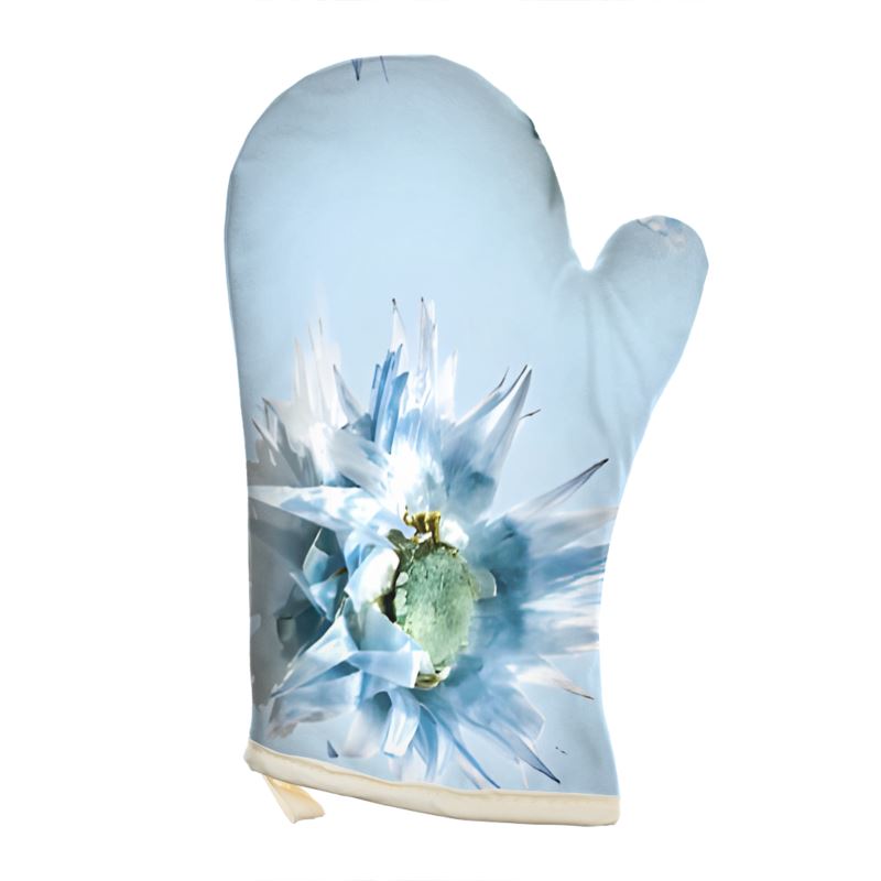 Oven Glove Pair Evon Blue