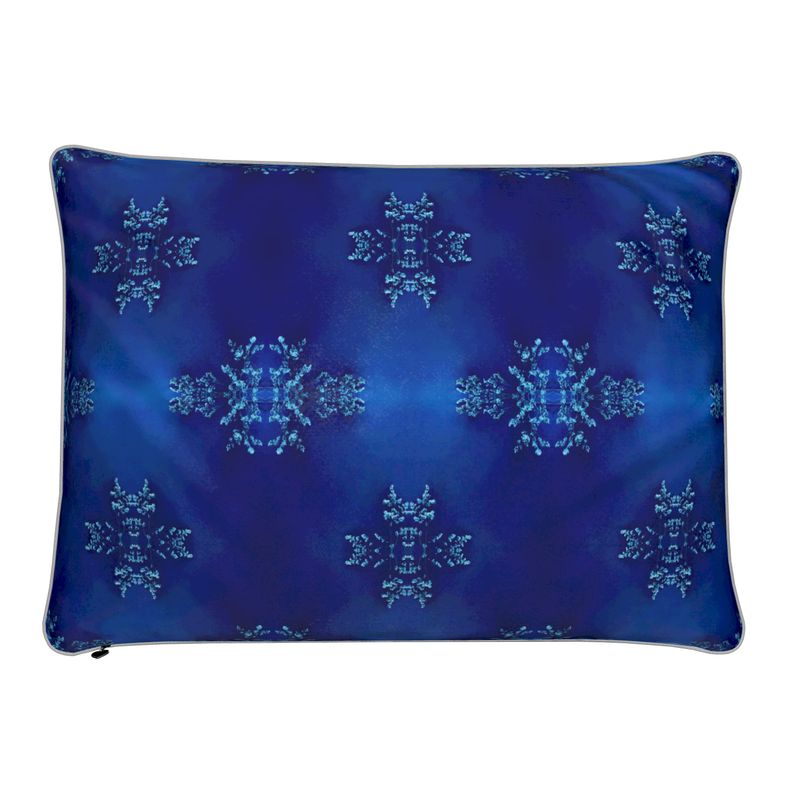 Cobalt Blue Velvet Cushion (Cover only)