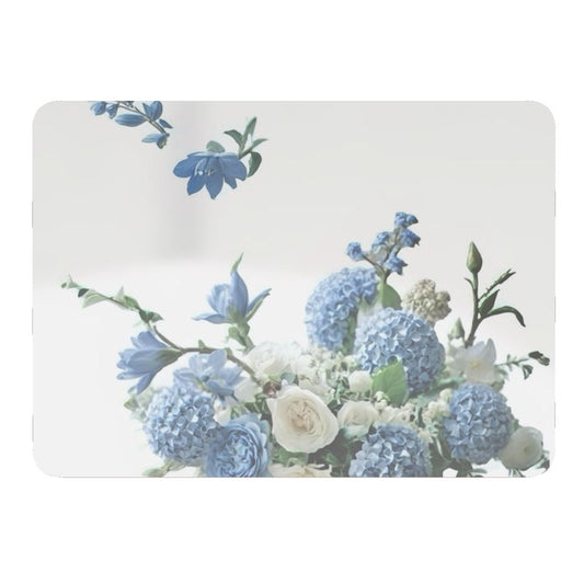Blue and White Hydrangea Placemats