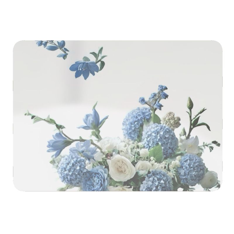 Blue and White Hydrangea Placemats