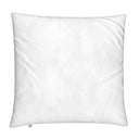 blue and white squared stripes cushion back, plain white.