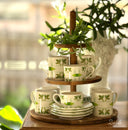 Coffee Mug Set Gumleaf Green
