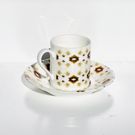 Coffee Cup and saucer Maggie