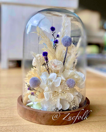 Preserved Flower Terrariums Bespoke Custom made on request.