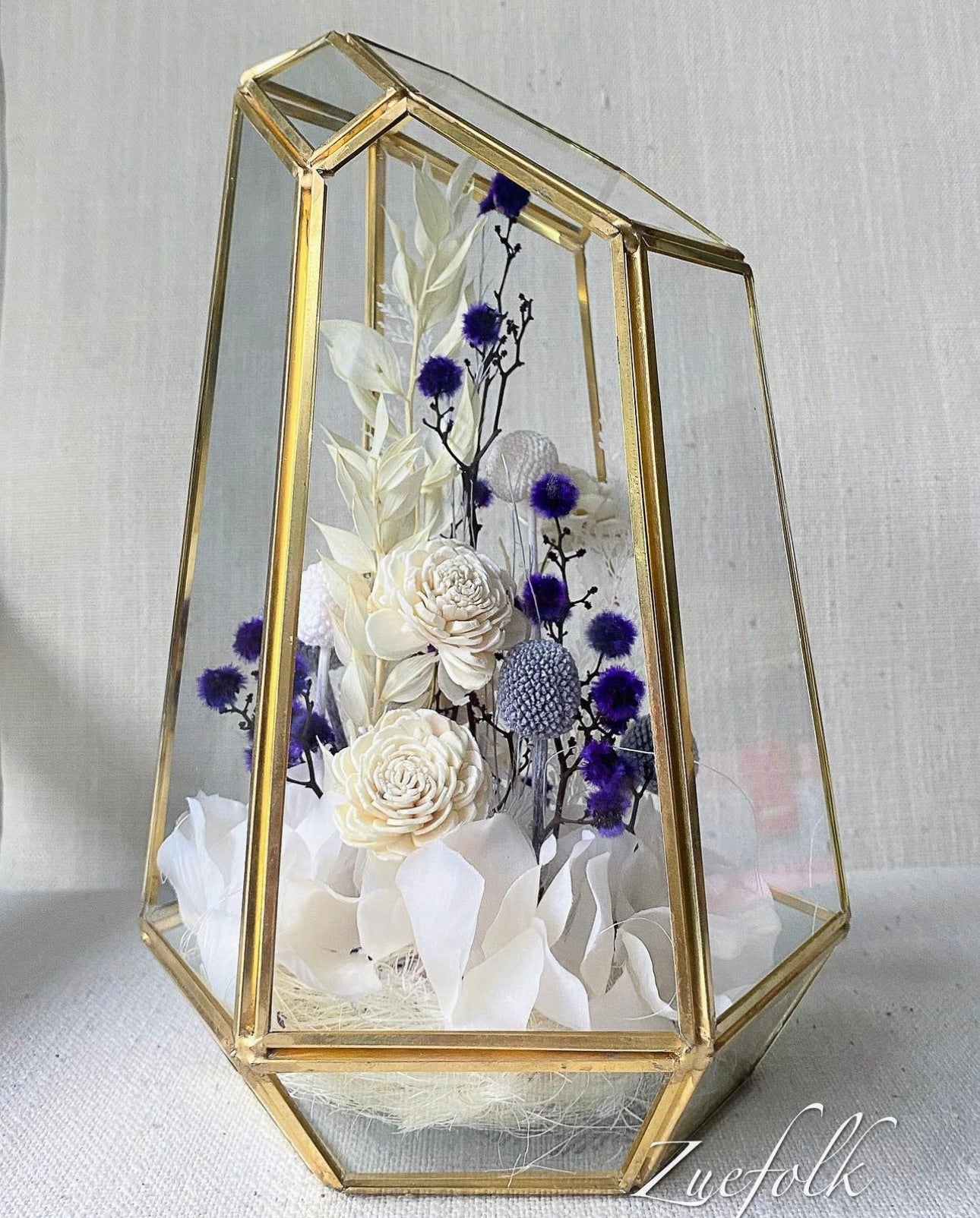 Preserved Flower Terrariums Bespoke Custom made on request.