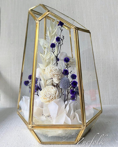 Preserved Flower Terrariums Bespoke Custom made on request.